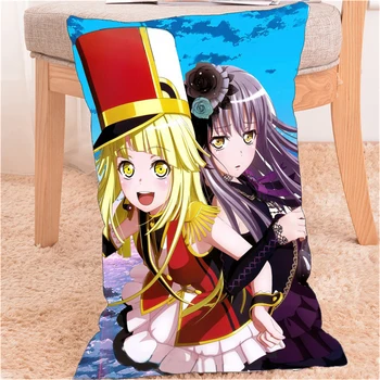 

BanG Dream Ako Tsurumaki Kokoro Anime Dakimakura Pillow Cover Case 60x40cm