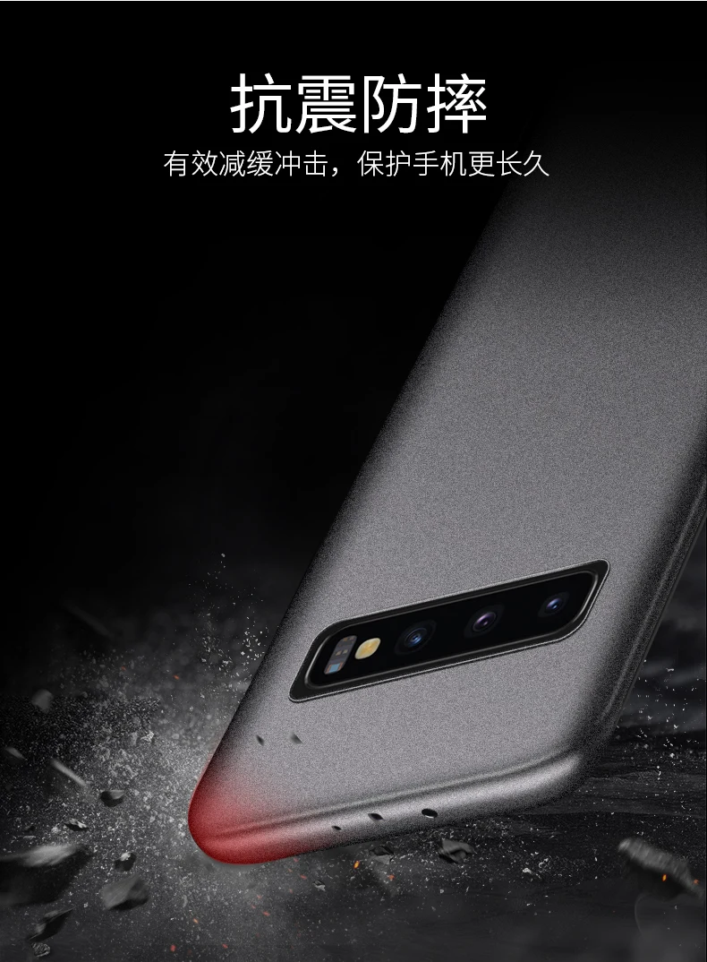 Matte Sandstone Hard Shell Back Phone Case For Samsung Note 10 Lite  A81 A91  S10 Lite Anti Fingerprint Slim Coque Protection (10)