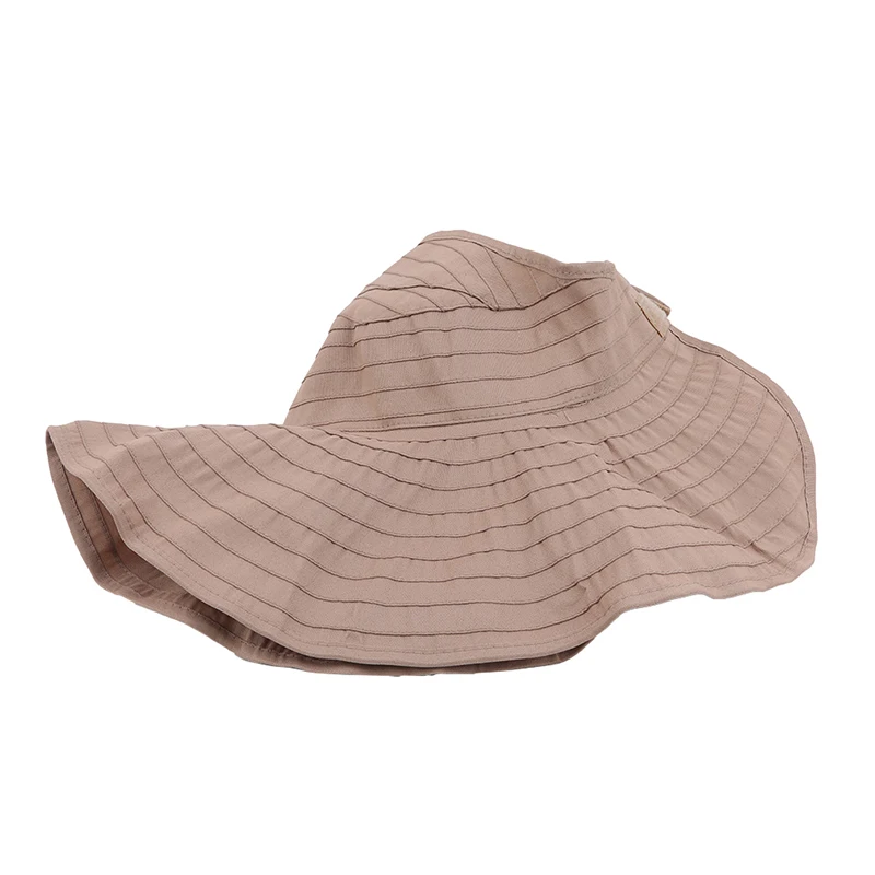 Summer Sun Hat Womens Wide Brim Beach Hat Embroidery Straw Cap Floppy Foldable Roll Up Cap Beach Sun Hat