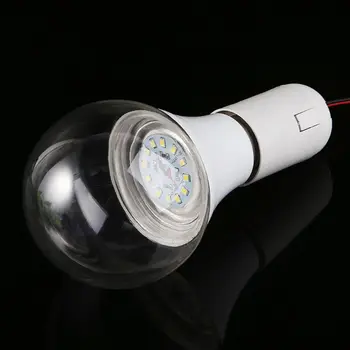 

DC12V Portable LED Light Outdoor Lamp With Clips 8/10/12W Low Voltage Light Camping Tent Ceiling Light Energy Saving Lamp Q0KF