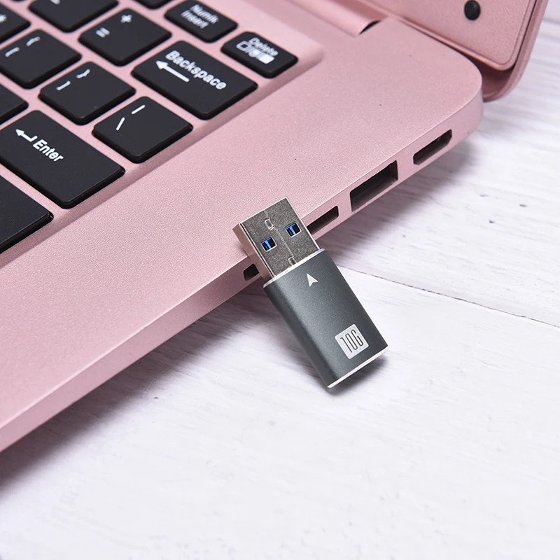 Алюминий корпуса преобразователя TYPE C 10G USB3.1 GEN2 для USB3 адаптер|Компьютерные