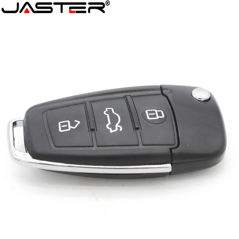 JASTER USB флеш-накопитель реальная емкость Audi Автомобильный ключ 8 ГБ 16 ГБ 32 ГБ 64 ГБ флеш-накопитель Флешка карта памяти U диск