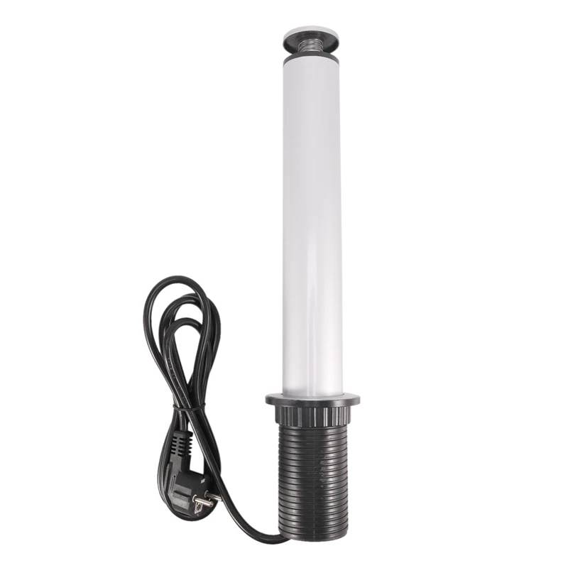 

6 Power Kitchen Table Electrical Socket Power 1 Led+2 Charge USB Aluminum Shelf EU Plug