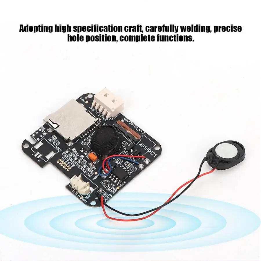 Pi demo board demoboard для TTGO T-Watch Вибрационный двигатель+ DAC выходной громкоговоритель+ сдержанный интерфейс сердечного ритма MAX3010