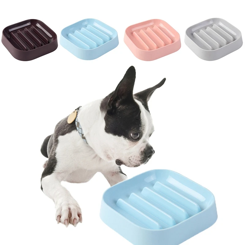 

Dog Cat Food Bowls Pet Slow Feeder Portable Feeding Food Bowls For Puppy Dogs Prevent Obesity Pet Supplies
