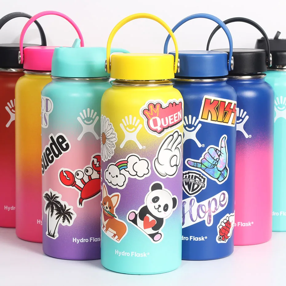 Лидер продаж! Термос для воды объемом 32 унции/40 унций вакуумная Изолированная