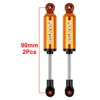 Orange 2pcs 90mm