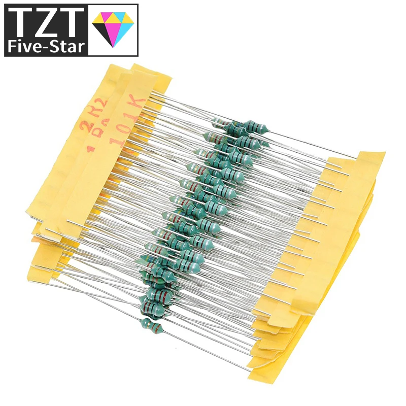 1/4W Induktivitäts-Sortiment 0307 0,25W Farbring-Induktivitäts-Sortiment 1UH-470UH 14 Werte x 10 Stück = 140 Stück Sortiertes Set – Detail 6