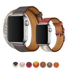 Ремешок для apple watch, ремешок 42 мм, 38 мм, версия apple watch 5 4 44 мм 40 мм, для iwatch, версия 3, 2, 1 браслет Swift кожа ремешок для часов