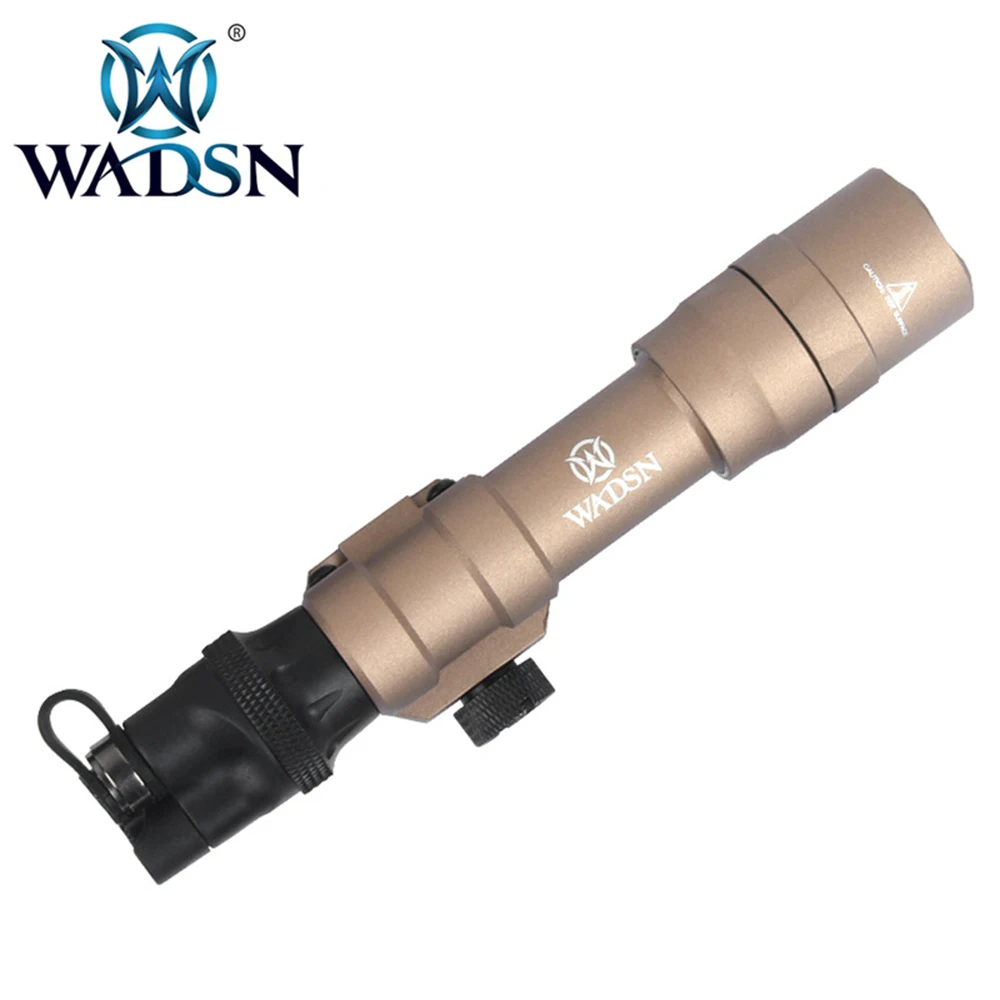 WADSN тактический флэш-светильник M600DF двойной топливный светодиодный светильник для скаута 1400 люменов факелы SL07 дистанционный переключатель подушечка давления оружейный светильник s