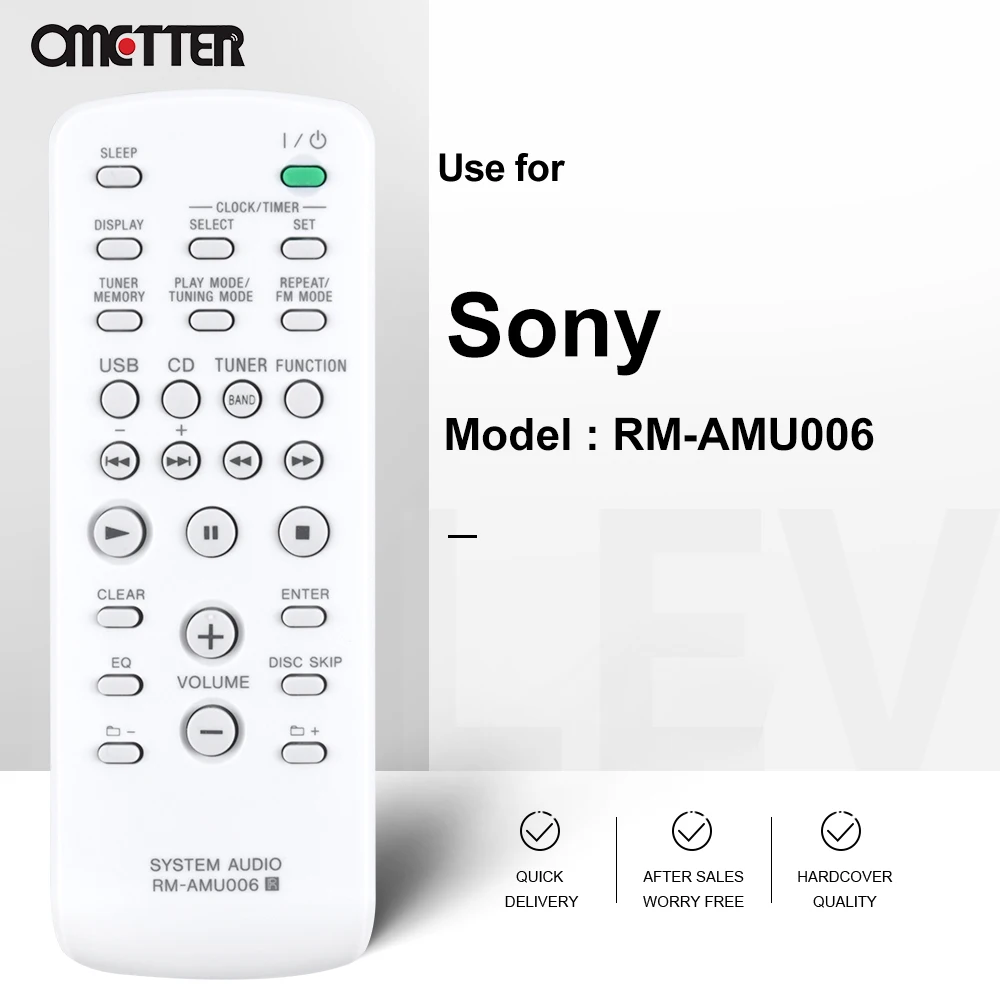 Controle Remoto para Sony Zux9 Rm-amu006 Rm-amu007 Fst-zux9 Hcd-zux9 - Image 4