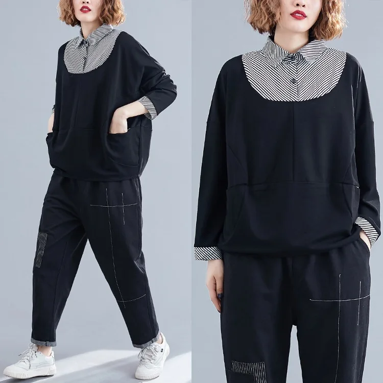 New Style Fat Mm Shirt 2019 Loose And Plus-sized