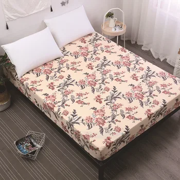 

Home use Waterproof Mattress Protector Convenient Machine Washable Moisture-Proof Mattress Protective Case Russia Cool feeling
