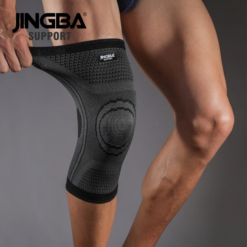 Фиксатор колена JINGBA нейлоновый фиксатор для занятий спортом волейболом