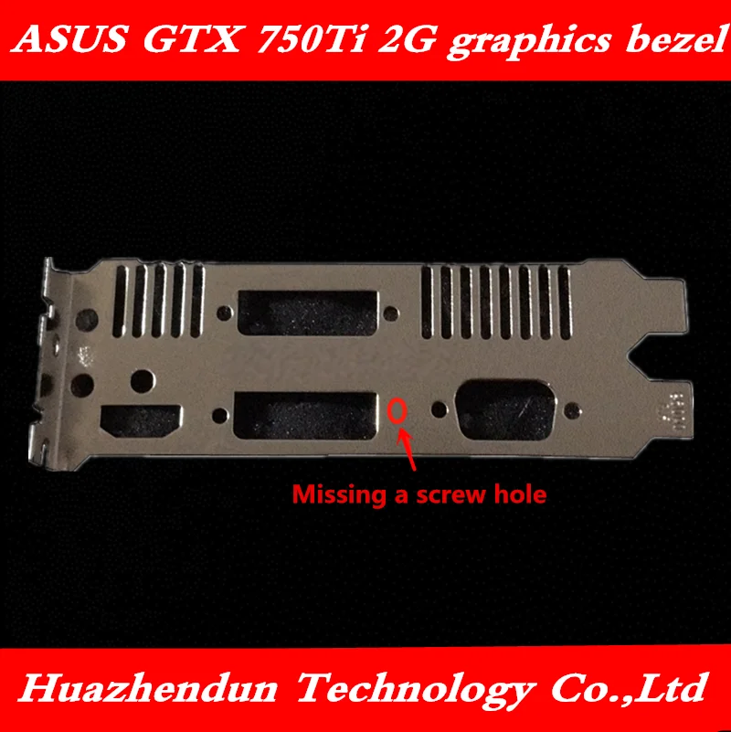 ASUS GTX750TI OC 2G DDR5 ободок черный никелированный Графический перегородка HD-MI + DVI VGA