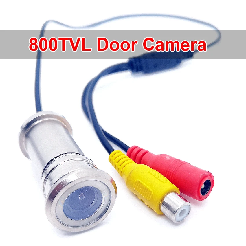 Metal 800tvl Cat Eye Door Hole Camera Security Color Cmos 3.6mm / 2.8mm