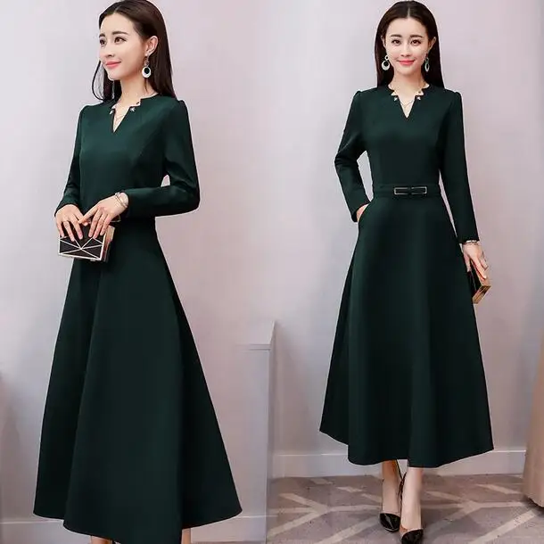 Vestidos largos элегантное женское фиолетовое плиссированное платье с v образным