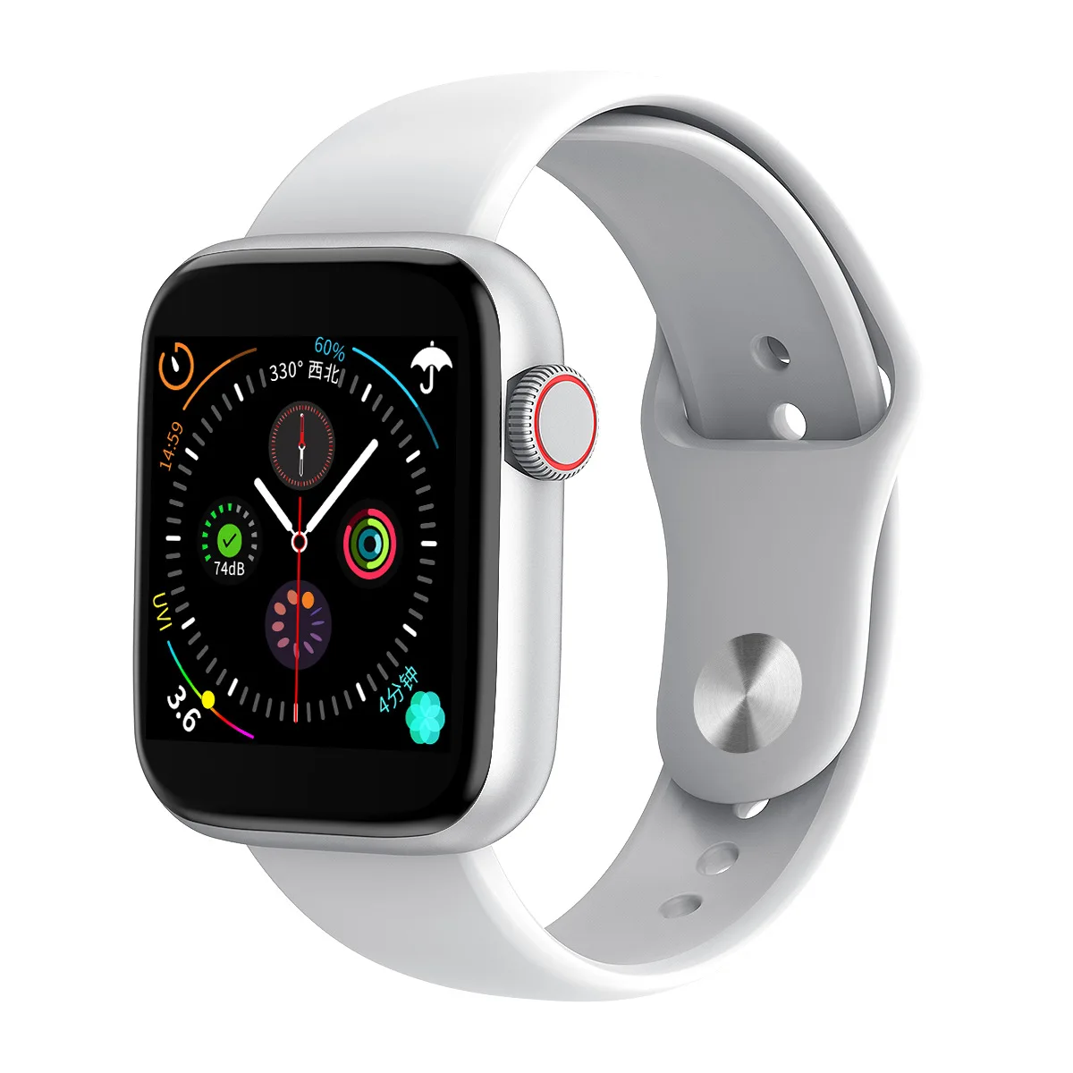 CHIGU Y18 Color Screen 1.4 Inch Smart Bracelet Heart Rate Monitor Bluetooth Pedometer Exercise Bracelet Wrisatband Smart Watch