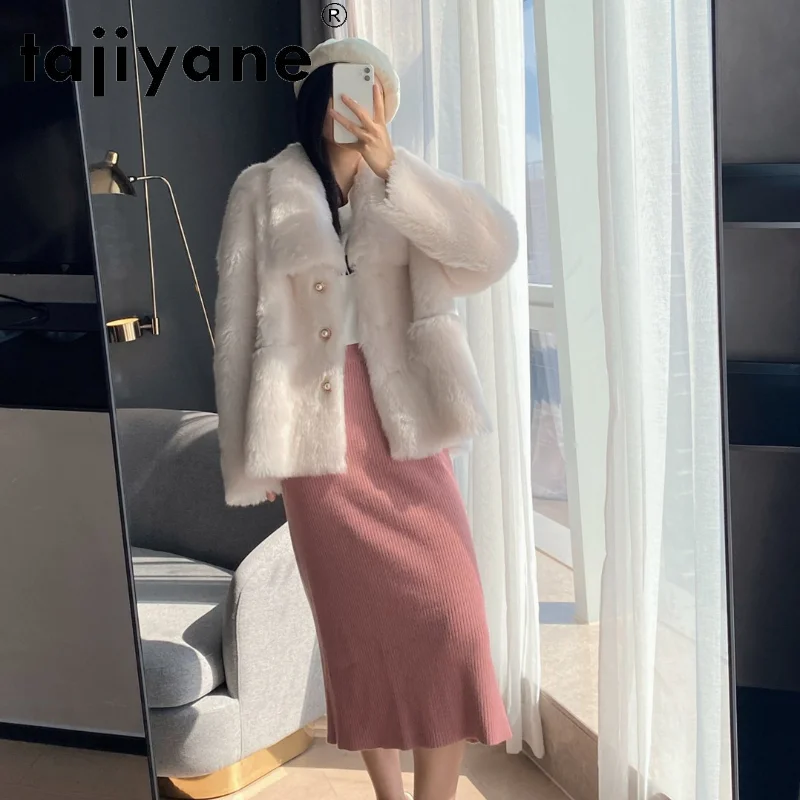 

Winter Real Fur Coats Women 100% Sheep Shearing Jacket Women Clothes Warm Wool Jackets Femme Korean Style Manteau Femme SQQ285