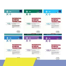 

6 Pcs SAP Mathematical Olympiad Training Book English Original Edition Edited Mathematical Olympiad Workbook For Student