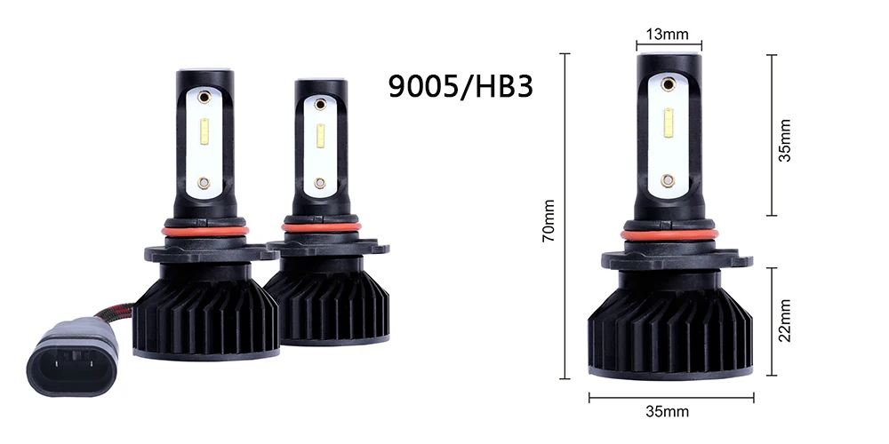 Stone Banks H7 H11 H8 H9 H16 9005 HB3 9006 HB4 светодиодный автомобилей головной светильник 100W 6000K супер яркий зэс светодиодный светильник лампы для Автомобильная противотуманная фара 12V 24V