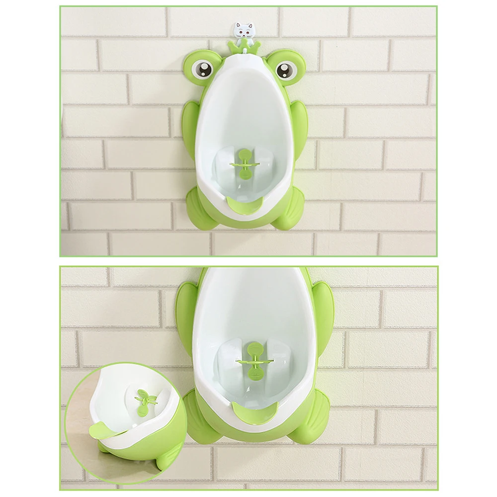 Criança de Parede-montado Bebê Menino Sapo Crianças Potty Training wc Suporte Vertical Mictório Infantil Alta Qualidade 8 Crianças Potty WC Suporte Vertical Mictório Infantil