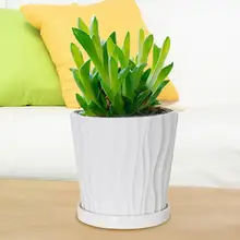 Aliexpress - 2-Piece Set Of Succulent Plant Pots With Drainage White Ceramic Pots Porculent Pot With Drain White Pot Ceramic Flowerpot