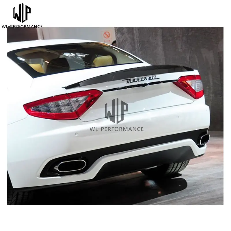 GTS автомобильный Стайлинг углеродного волокна задний спойлер Крылья для Maserati GTS Gran Turismo автомобильный комплект кузова 2006-2011 использования