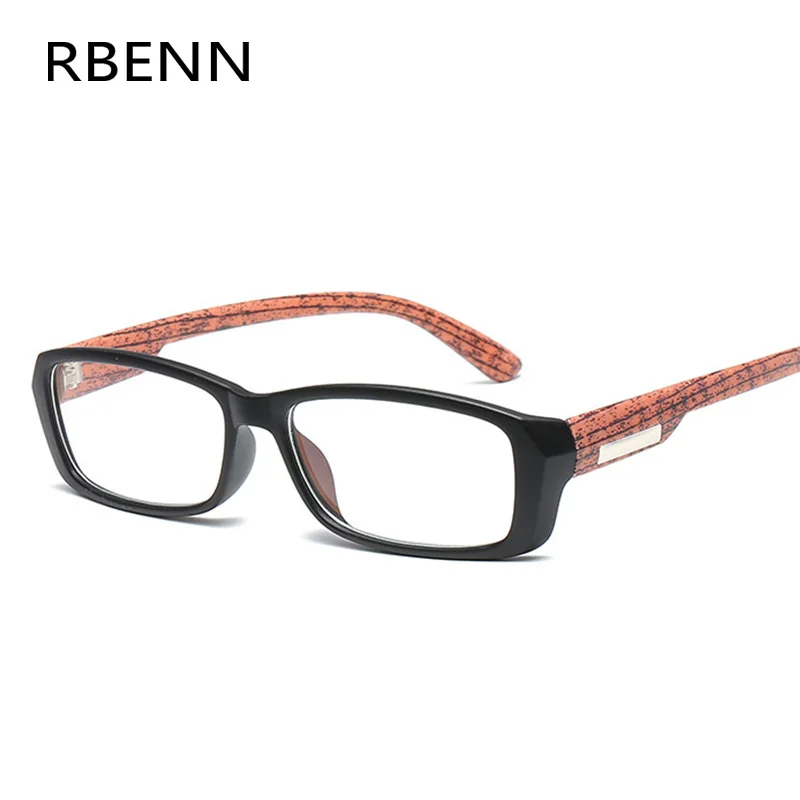 RBENN Wood Grain Reading Glasses Men Women Presbyopia Eyeglasses with Diopter+0.5 0.75 1.25 1.75 2.25 2.75 3.25 3.75 4.5 5.0 6