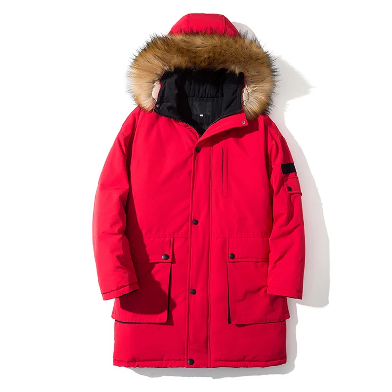 April MOMO Мужская хип-хоп мужская зимняя утепленная хлопковая стеганая одежда с капюшоном куртки пальто парки
