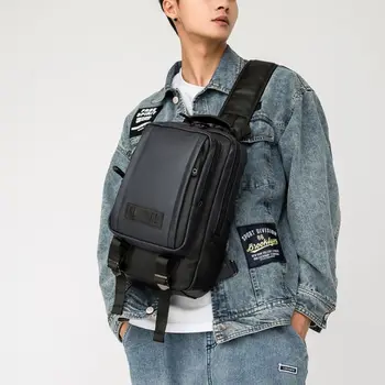 

Fashion Men Boys PU Handbag Shoulder Bag Messenger Bag Casual Waist Pack Crossbody Male Satchel