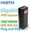 HKBTM Gigabit  POE Injector for IP Camera CCTV Security Surveillance PoE Power Supply Ethernet Adapter Phone US EU UK Plug 1