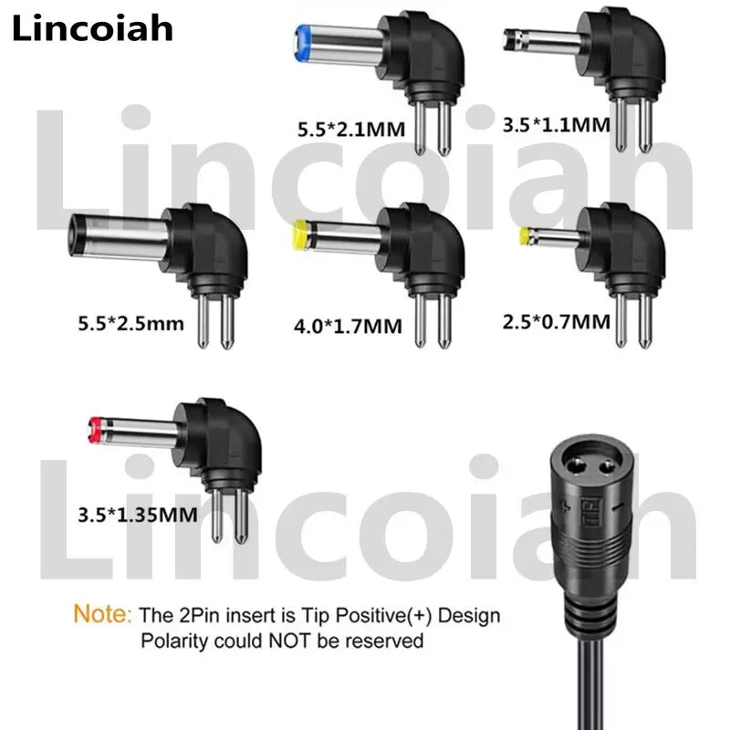 adaptador de transformador ac dc adaptador ajustavel para fita luz led 1 peca 02