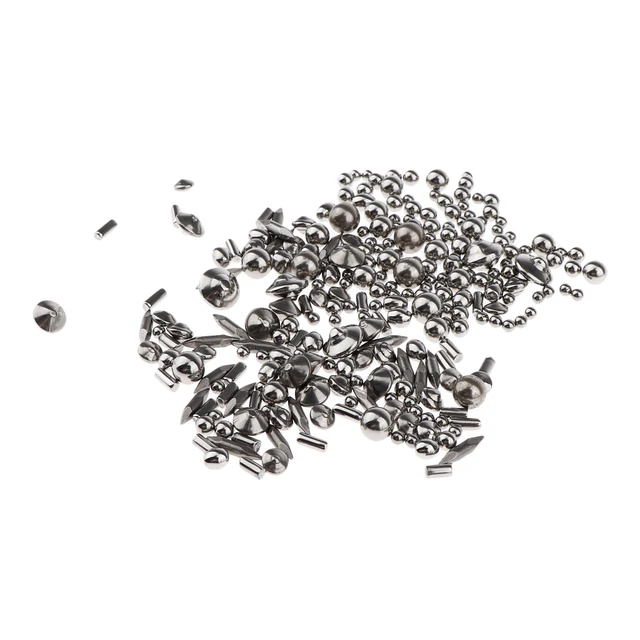 2 Lb. Stainless Steel Tumbling Media Shot Jewelers Mix 4 Shapes Tumbler  Finishing (2.5 FRE)