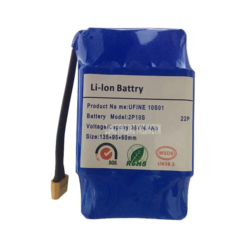 Flash Deal 36V 4.4AH 18650 Lithium Battery use for Electric Self Balance Scooters Battery Pack Suit For 6.5/7/8/10 inch Balance Scooters 3 Flash Deal 36V 4.4AH 18650 Lithium Battery use for Electric Self Balance Scooters Battery Pack Suit For 6.5/7/8/10 inch Balance Scooters 3