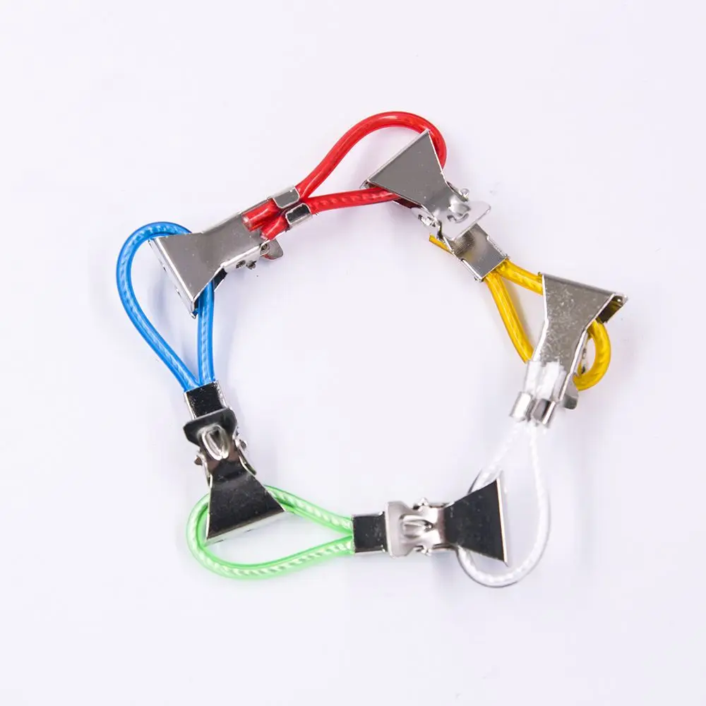 

5Pcs\set Metal Tea Towel Hanging Clips Hanger Clothes Peg Laundry Colorful Clothes Clip Hooks Home Storage Organization