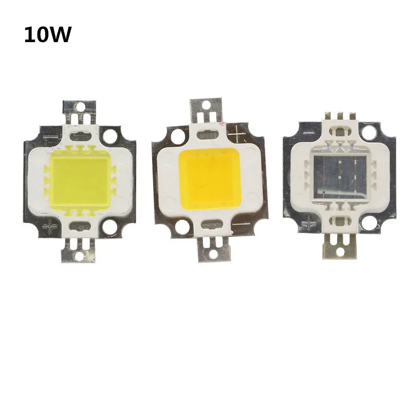 Светодиодный чип высокой мощности Теплый Холодный белый RGB световые бусины 10 Вт 20