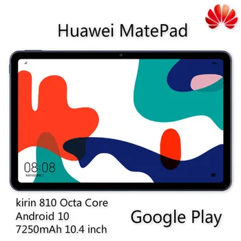 

HUAWEI MatePad tablet 10.4 inch kirin 810 Octa Core 4G /6G RAM 64G /128G ROM Wifi /LTE Multi-screen GPU Turbo Android 10 7250mAh