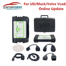 Herramienta de diagnóstico de camiones, Nueva Versión V2.7.4 para Volvo Vocom 88890300, interfaz para UD/Mack/Volvo Vcads, actualización en línea envío gratuito con DHL