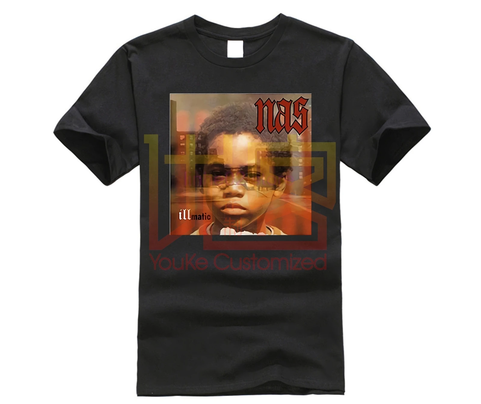 Редкие неприятные Nas тенниска белая футболка illmatic Whit новый 2020 размер S до 3XL
