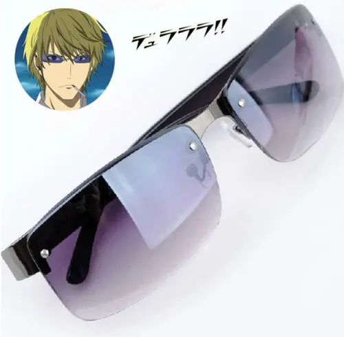Дюрарара! Heiwajima Shizuo солнцезащитные очки Sfumatura Аниме Косплей Реквизит