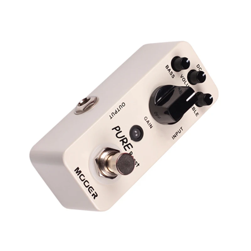 Mooer Pure Boost Micro Guitar Effect Pedal Mini Boost электрогитара педаль True Bypass металлический корпус для гитары Запчасти и аксессуары