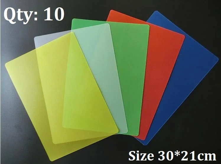 0.3mm Matt Colored Plastic Pp Cover Sheet For Notebook - Buy China