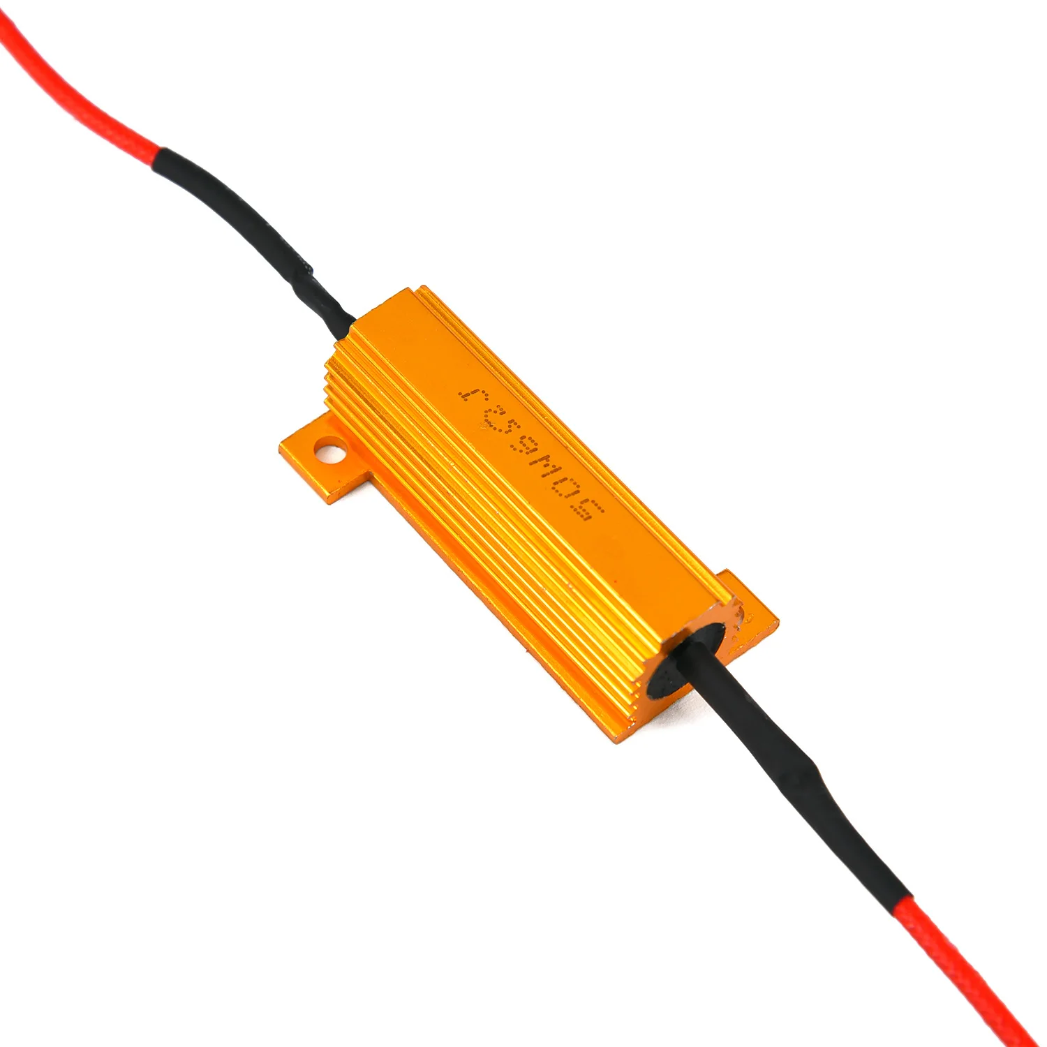 50 Вт 6 Ом светодиодный декодер лампы стоп-сигнал резистор-компенсатор декодер для светодиодный задний фонарь