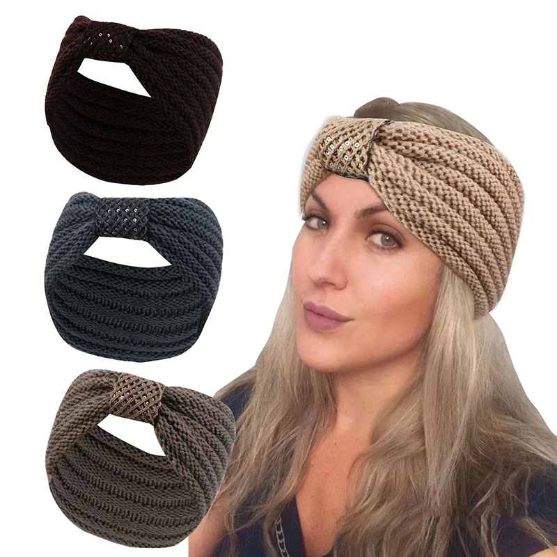 MISANANRYNEWinterWarmHeadbandforWomenWoolenKnittingHeadbands