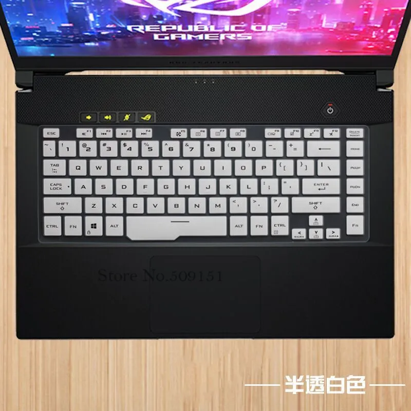 Защитная пленка для клавиатуры ноутбука 15,6 дюймов для ASUS ROG Zephyrus M GU502 GU502GU GU502GV GU502G es031t S5D S5DU S7D