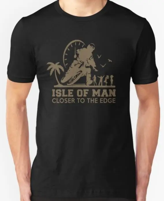 Camiseta termica Спортивная Мужская футболка новинка 2020 ISLE OF MAN TT новый Isle of Man Racing размер S