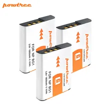 POWTREE Батарея 3,6 V 1800 мА/ч, NP-BG1 NP BG1 NPBG1 цифровая фотокамера Batteria для sony детали sony Cyber-shot DSC-H3 DSC-H7 DSC-H9