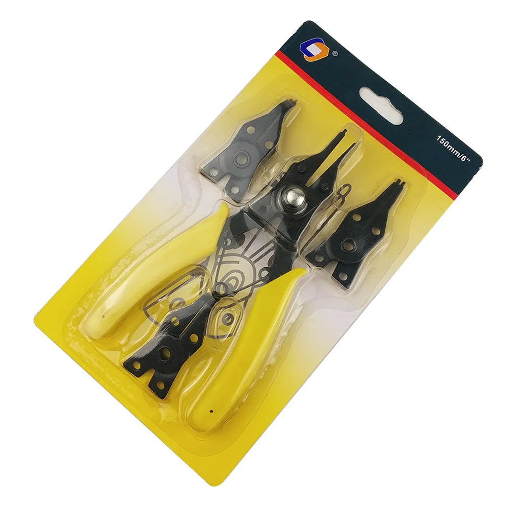 Circlips for Holes Shafts E Ring Combination Set Clamp Spring Split Washer C-type E-type Circlip Plier Set retaining clip retaining clip set retaining ring retaining ring set