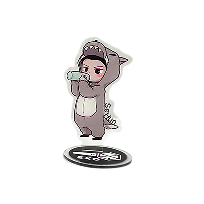 14 см Kawaii корейские Фигурки игрушек ПВХ Мультяшные модные действия акриловая